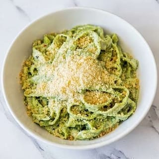 Spinach Fettuccine Alfredo